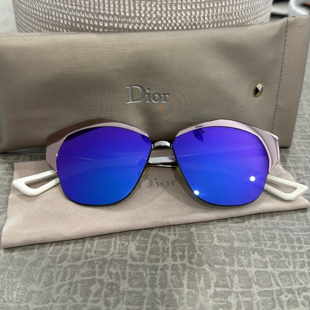 Dior “Mirrored” Sunglasses I24TE - Picture 1 of 6